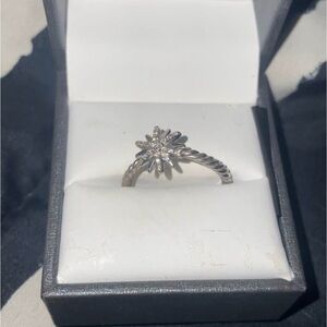 David Yurman Silver Starburst Ring